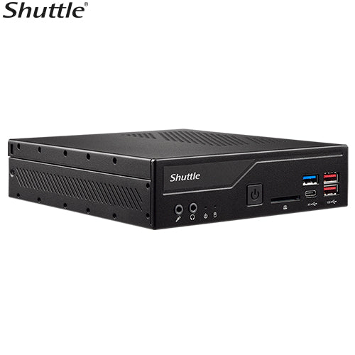 Shuttle DH670 Slim Mini PC 1L Barebone- Intel 12th/13th/14th Gen, 2x DDR4, 2.5' HDD/SSD bay, 2xLAN, 2x RS232(RS422/485), 2xHDMI, 2xDP, 120W Shuttle DH670 Slim Mini PC 1L Barebone- Intel 12th/13th/14th Gen, 2x DDR4, 2.5' HDD/SSD bay, 2xLAN, 2x RS232(RS422/485), 2xHDMI, 2xDP, 120W